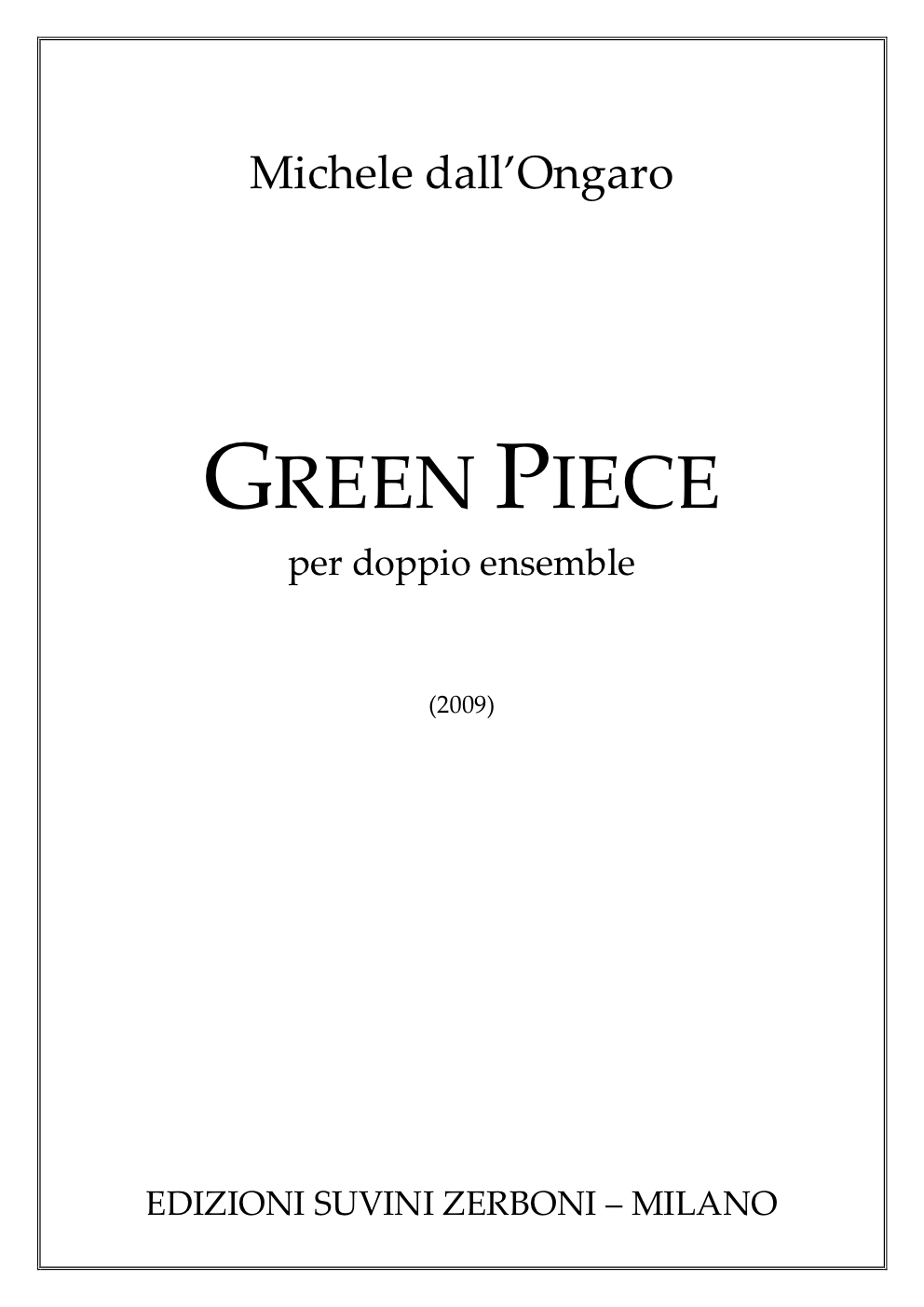Green Piece_Dall Ongaro 1